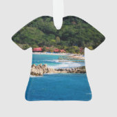 Tranquil Island Paradise Labadee Haiti Ornament (achterkant)