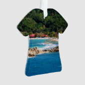 Tranquil Island Paradise Labadee Haiti Ornament (voorkant)