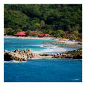 Tranquil Island Paradise Labadee Haiti Poster (Voorkant)