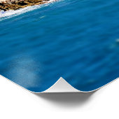 Tranquil Island Paradise Labadee Haiti Poster (Hoek)