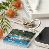 Tranquil Island Paradise Labadee Haiti Sleutelhanger (Voorkant Rechts)
