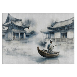 Tranquil Japan snijplank