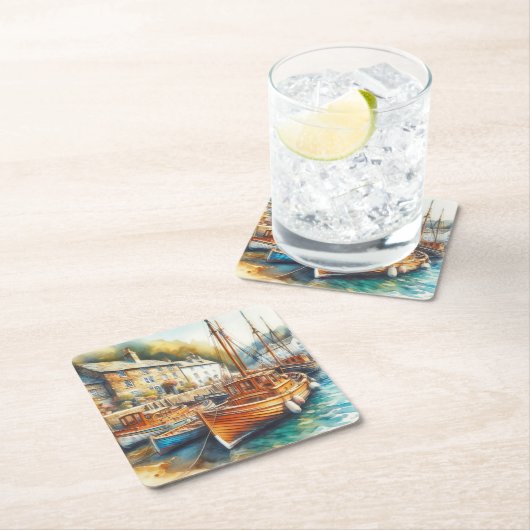 Tranquil Kartonnen Onderzetters (Insitu)