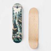 Tranquil Koi Meditatie Persoonlijk Skateboard (Voorkant)