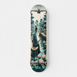 Tranquil Koi Meditatie Persoonlijk Skateboard