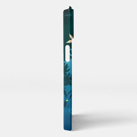 Tranquil Koi Pond iPhone Case – Japanse kunststijl iPhone Hoesje (Rechterkant)