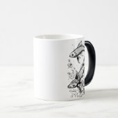 Tranquil Koi Pond Morphing Mok - 11oz (Voorkant rechts)