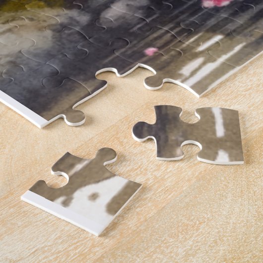 Tranquil Kyoto Japan Waterverf Sketch | Legpuzzel (Zijkant)