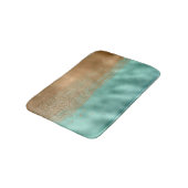 Tranquil Lagoon Colorful Abstract Patroon Badmat (Gekanteld)