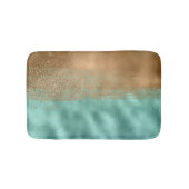 Tranquil Lagoon Colorful Abstract Patroon Badmat (Voorkant)