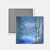 Tranquil Lake Magnet (Voorkant / Achterkant)