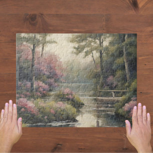 Tranquil Lake Puzzel, 11 "x 14", 252 stuks Legpuzzel