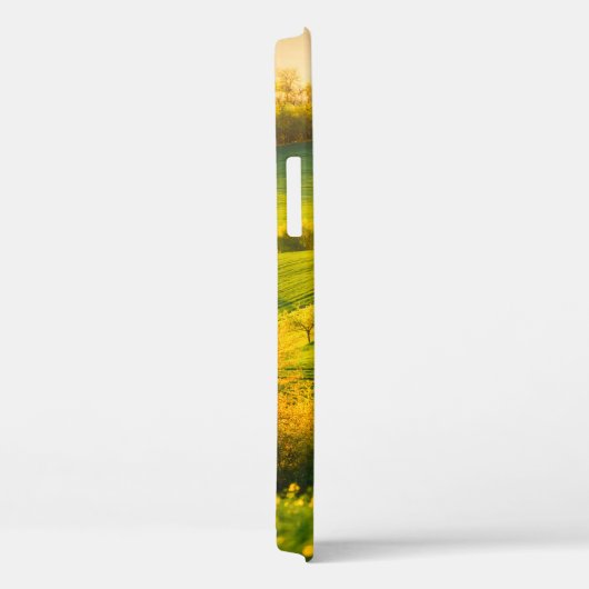 Tranquil landschap in zonnestralen. Mooie su Case-Mate iPhone Case (Achterkant / Rechts)