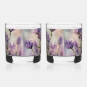 Tranquil Lavendel Fields Whiskey Bril Whisky Glas (Links)