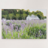 Tranquil Lavendel veld Legpuzzel (Horizontaal)