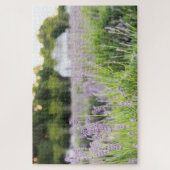 Tranquil Lavendel veld Legpuzzel (Verticaal)