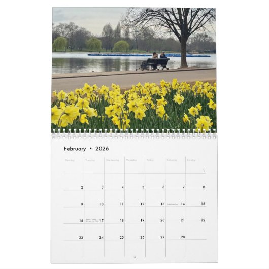 Tranquil London Kalender (Feb 2026)