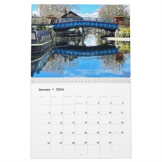 Tranquil London  Kalender (Jan 2026)