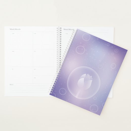 Tranquil Lotus Hardcover Daily Planner (Display)