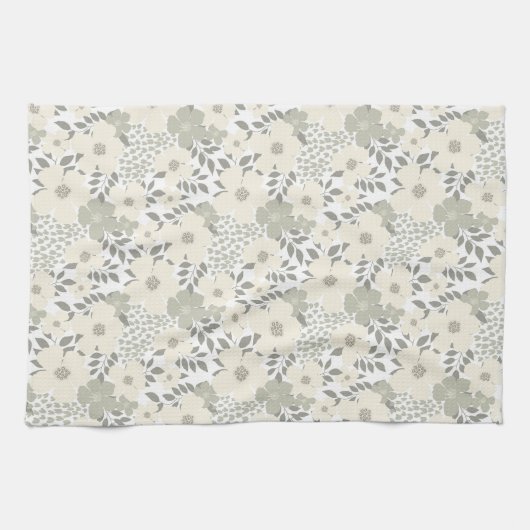 Tranquil meadow theedoek (Horizontaal)