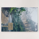 Tranquil Misty Morning Rainforest Marry Me Puzzle Legpuzzel (Horizontaal)
