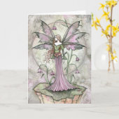 Tranquil Moon Fairy Wenskaart Kaart (Gele Bloem)
