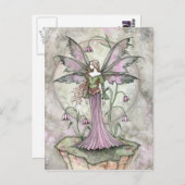 Tranquil Moon Flower Fairy Briefkaart (Voorkant / Achterkant)