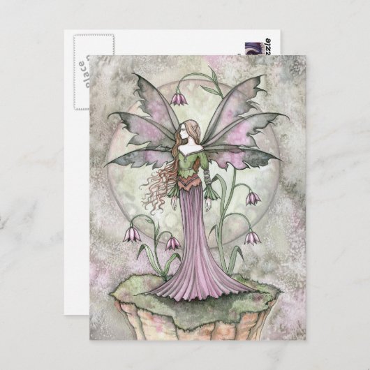 Tranquil Moon Flower Fairy Briefkaart (Voorkant / Achterkant)