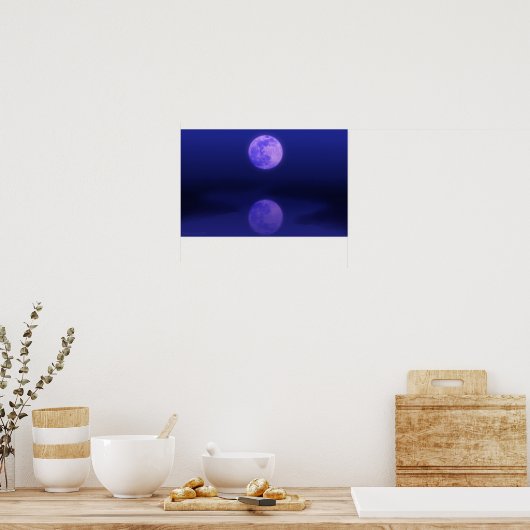 Tranquil Moon Poster (Keuken)