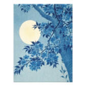 Tranquil Moonlit Cherry Blossoms Foto Afdruk (Voorkant)
