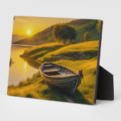 Tranquil Morning Sunrise Fotoplaat (Zijkant)