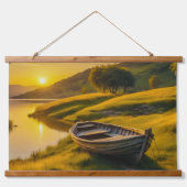 Tranquil Morning Sunrise Hangend Wandkleed (Voorkant)