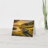 Tranquil Morning Sunrise Kaart (Voorkant)