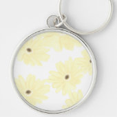 Tranquil Morning Yellow Flowers  Sleutelhanger (Voorkant)