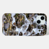 Tranquil Mossy Cascade iPhone Case (Achterkant (horizontaal))