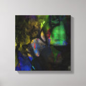 Tranquil-nacht-zeeoppervlak Canvas Afdruk (Voorkant)