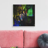 Tranquil-nacht-zeeoppervlak Canvas Afdruk (Insitu (Woonkamer))