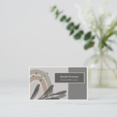 Tranquil Natuur-Met Abstract Visitekaartje (Staand voorkant)