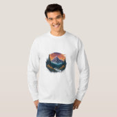 Tranquil Natuur Scene T-shirt (Voorkant volledig)