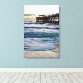 Tranquil nieuwjaar canvas afdruk (Insitu (Houten vloer))