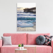 Tranquil nieuwjaar canvas afdruk (Insitu (Woonkamer))