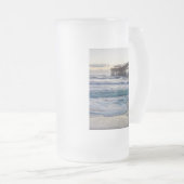 Tranquil nieuwjaar matglas bierpul (Voorkant rechts)
