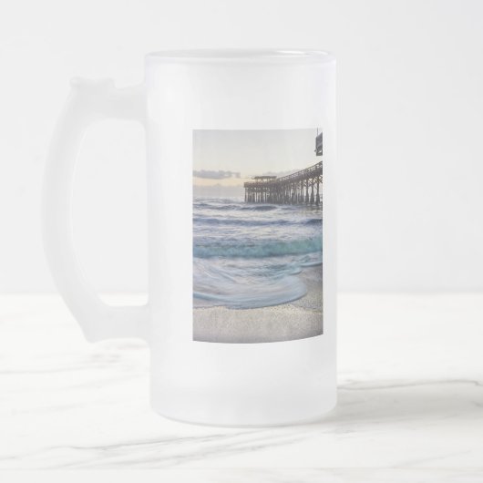 Tranquil nieuwjaar matglas bierpul (Links)