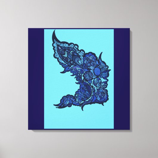 Tranquil Oasis Canvas Afdruk (Voorkant)