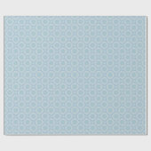 Tranquil Ocean Hues Zachte geometrie Cadeaupapier (Vlak)