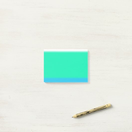 Tranquil Ombre Post-it® Notes (Op bureau)