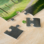 Tranquil pad-zomerlandschap legpuzzel (Zijkant)