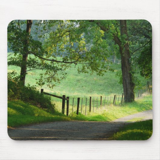 "Tranquil Path" — Landlandlandschap Muismat (Voorkant)