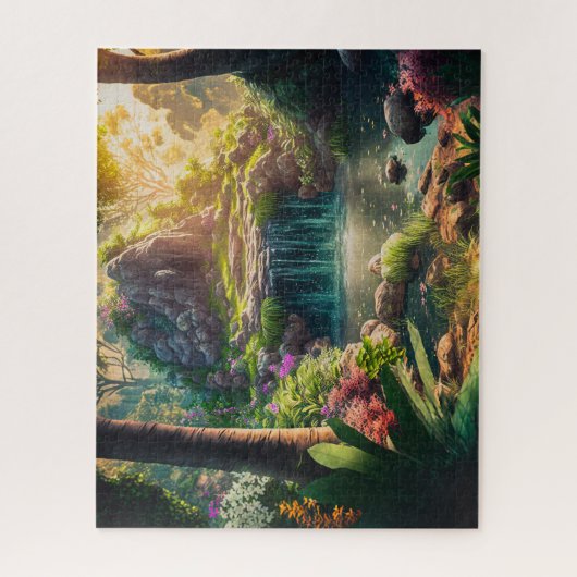 Tranquil Pond Legpuzzel (Verticaal)