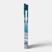 Tranquil Sea Motion Inspired Premium Case-Mate iPhone Case (Achterkant / Links)